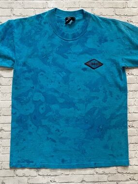 Vintage 90s Gotcha Boys Blue Tie-Dye Short Sleeve Surf Tee